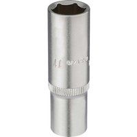 Draper 58731 Elora Deep Socket, 1/4" Square Drive, 11mm