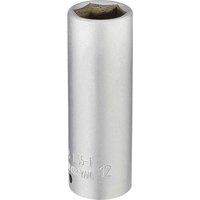 Elora Deep Socket, 1/4'' Sq. Dr., 12mm DRA-58732