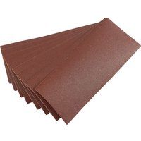 Draper Ten 232 x 92mm 100Grit Aluminium Oxide Sanding Sheets 59466