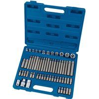 Draper Mechanics Bit Set Comprising of Draper TX-STAR and Hexagon Bits 61 Piece