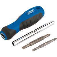 Draper 63672 Plain Slot/PZ Type 6 in 1 Screwdriver Set