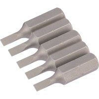 Draper 63999 3mm 1/4" hex. plain slot insert bit 25mm long x 5