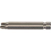 Draper 64313 No.3 1/4" Hex PZ Type Insert Bit 75mm Long (2 Piece)