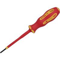 Draper Expert Ergo Plus VDE Insulated Parallel Slotted Screwdriver 2.5mm 75mm
