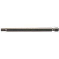 Draper Hexagonal Insert Bit, 5mm, 1/4" Hex, 100mm Long (Pack of 1)