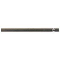 Draper 64375 6mm 1/4" Hex Hexagonal Insert Bit 100mm Long