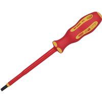 Draper 64419 XP1000 VDE Plain Slot Screwdriver, 5.5 x 125mm