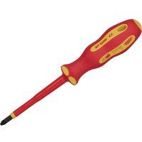 Draper 64484 Ergo Plus PZ Slot Screwdriver, 100 mm Length
