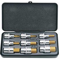 Draper 770-INMTIN 9 Piece Metric Hexagon Socket Bit Set