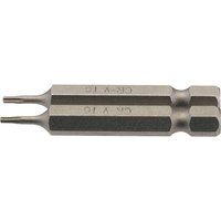 Draper TX-STAR£ Insert Bit, 1/4" Hex, 50mm Long, T6 (Pack of 2)