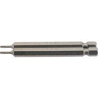 Draper 66827 t6 1/4" hex. tx-star insert bit 75mm long x 2