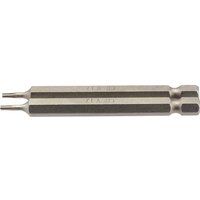 GENUINE Draper T7 1/4" Hex. Draper TX-STAR® Insert Bit 75mm Long x 2 | 66829