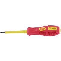Draper Expert 69228 No. 1 x 80 mm Fully Insulated Pozidriv-Type Screwdriver