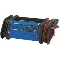 Draper 16A 12V/24V Battery Charger - Blue & Black