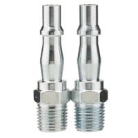 Draper Tools 1/4" Male Screw Adaptor (Pack Of 2)