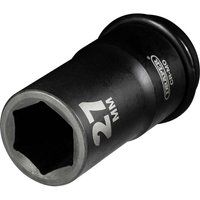 Draper Expert 27mm 3/4" Square Drive Hi-Torq® 6 Point Deep Impact Socket 71908