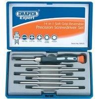 Draper Expert 78925 14 in 1 Reversible Precision Screwdriver Set