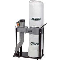 Draper 79359 750W 230V Portable Dust/Chip Extractor, 230 V, Grey