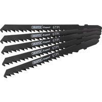 Draper 100Mm 5 Piece Jigsaw Blade Set - 81726