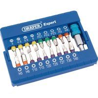 Draper 19 Piece Coloured Screwdriver Bit Set