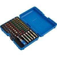 Draper 82405 Coloured Screwdriver Bit Set with Magnetic Holder (60 Piece)