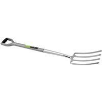 Draper Extra Long Stainless Steel Garden Fork with Soft Grip 83753