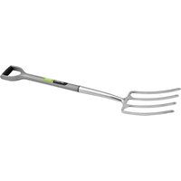 Draper 83755 Stainless Steel Garden Fork With Soft Grip Handle