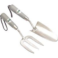 Draper Garden Stainless Steel and Fork and Trowel Set 83773