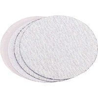 Draper Tools SD6AC Five Assorted Aluminium Oxide Sanding Discs, Blue, 150 mm