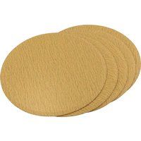 Draper 83867 Five 150mm 80 Grit Aluminium Oxide Sanding Discs