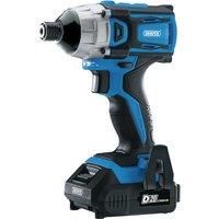 Draper 86958 D20ID180SET D20 20V Brushless 1/4" Impact Driver (2 x 2.0Ah Batts)