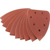 Draper 240G Aluminium Oxide Sanding Sheets (141 x 141 x 98mm)