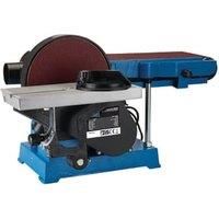 Draper 98423 Belt and Disc Sander with Tool Stand, 750W, 230V, Blue and Black, One Size