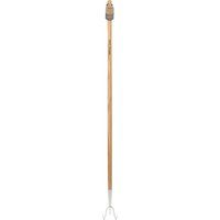 Draper Heritage 99017 Stainless Steel 3 Prong Cultivator with Ash Handle