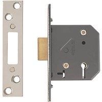 Yale B-M552-CH-65 5 Lever Mortice Deadlock, Boxed, Suitable for External Doors, Polished Chrome, 2.5 Inch/64 mm
