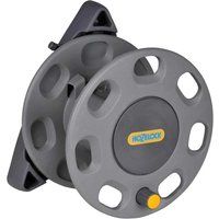 Hozelock 2420 30 Meters Compact Wall Mounted Hose Reel with Hozelock Hose Guide