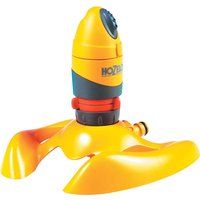 Hozelock Round Rotating Garden Sled Sprinkler Pro 314m2, Fine Jet, Area Control