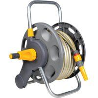 Hozelock 60m 2 in 1 Hose Reel with 25m Hose