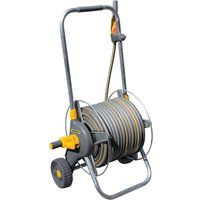 Hozelock 2436P0000 Pro Metal Cart with 30m Hose, Grey, 385.0 mm*510.0 mm*465.0 mm