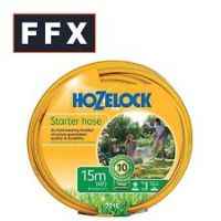 5 Sizes of Hozelock Starter Garden Hose Pipe + Kit Maxi Hard Weatherproof