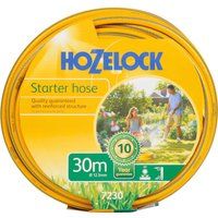 Hozelock Starter Hose Pipe 1/2" / 12.5mm 30m Grey & Yellow