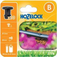 Hozelock Cap Closure 13 MM IRRIGATION Garden Outdoor Gardening