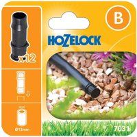 End of Line Plug for 13 mm Hose-Lock Irrigation Garden Outdoor Garden