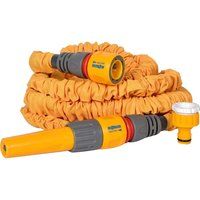 Hozelock 40m Superhoze Expanding Hosepipe, Yellow & Grey