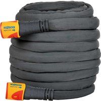 Hozelock Ltd 8112 8000 12.5m Tuffhoze Garden Hose, Grey