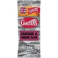 Ginsters Limited Edition Sausage & Onion Slice 136g