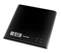 Salter Arc Digital Kitchen Scales –  As Seen on TV, Electronic Food Weighing, Slim Design Cooking Scale for Home, LCD Display, Add & Weigh, Compact Storage, Easy Clean – Black