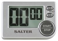 Salter Big Button Timer - Electronic Digital Kitchen Stopwatch, Memory Function, Loud Beeper, Magnetic/Self Standing, Prop on Worktop or Stick to Fridge, Clear LCD, Read with Ease, up to 99 min 59 sec