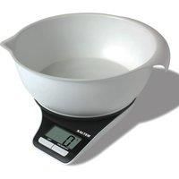 Salter 5kg Electronic Digital Kitchen Scale with Measuring Jug - Blk/WH 1089