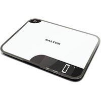 Salter Kitchen Scale, Chrome, Silver, 37x28x4 cm